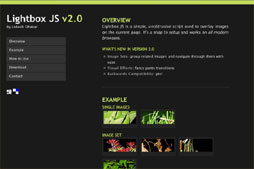web lightbox JS